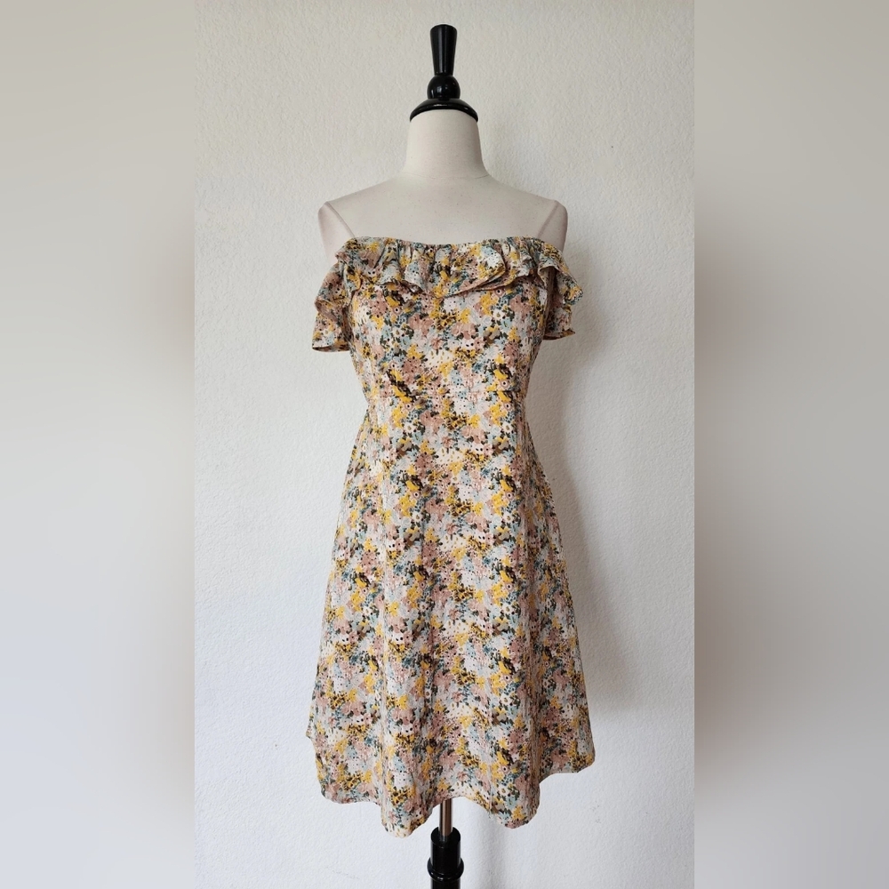 Floral Off-Shoulder Dress